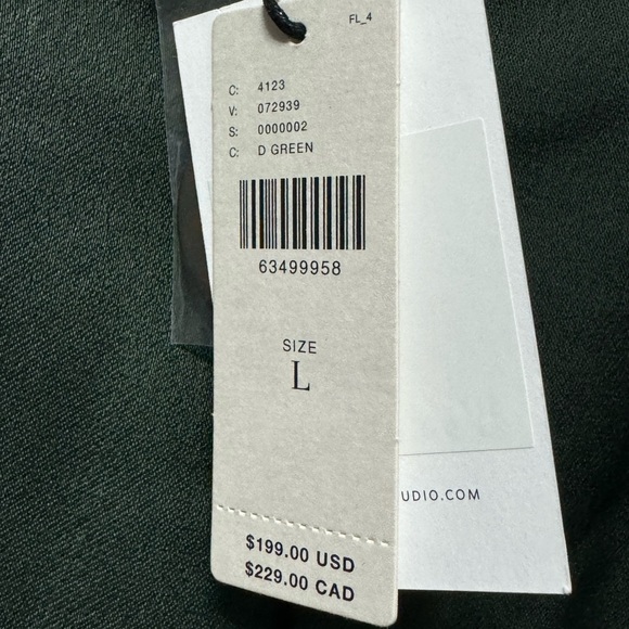 NWT BOSKEMPER green Carlton high waisted front pockets wide leg belt pants - Picture 10 of 15